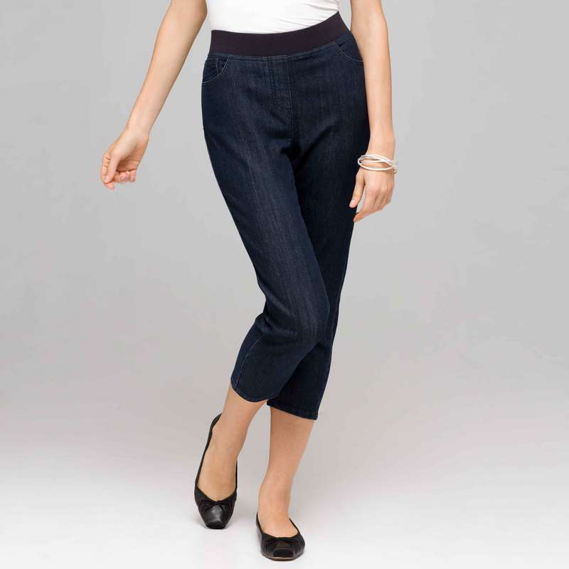 カプリレギンス, ダークインディゴ, large image number 0