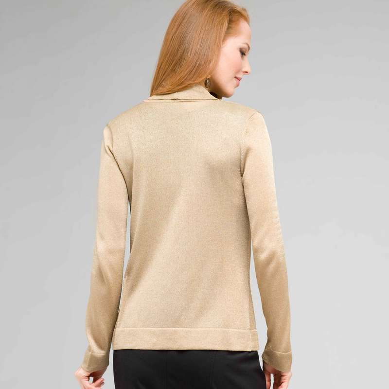 ラッフルフロントカーディガン, ニューラタン, large image number 1